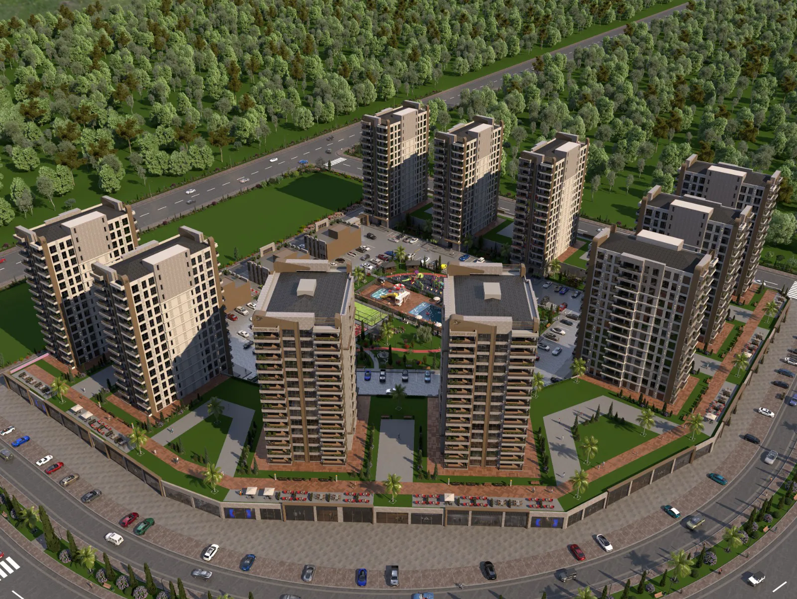 Karakuş Gold 700 Konut Viora Sitesi Projesi